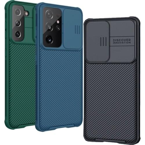 Shockproof Armor Case For Samsung Galaxy S21 Ultra CamShield Slide Cover Protect Camera Lens Back Case for Samsung Galaxy S21