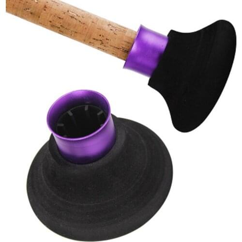 Spherical EVA Professional Stand Up Fishing Waist Gimbal Fighting Belt Rod Pole Holder