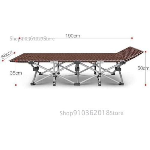 Lunch break folding sheet man portable office couch home nap artifact simple adult marching recliner