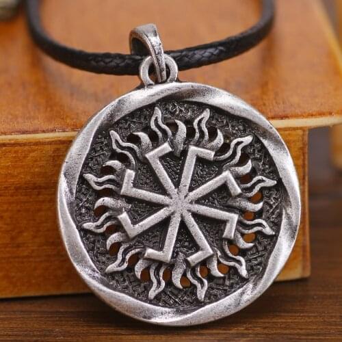Slavic Amulet Ladinets in Sun Pendant Kolovrat Charm Dropshipping Talisman Pendant