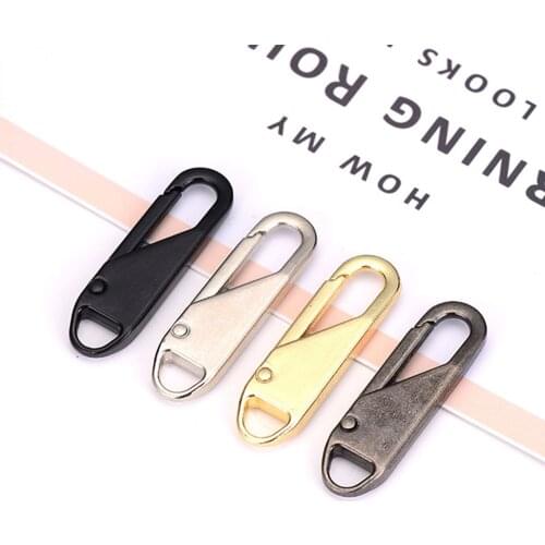 Universal Detachable Zipper Puller 4/8pcs Metal Zipper Repair Kit for Coat Bag General KI
