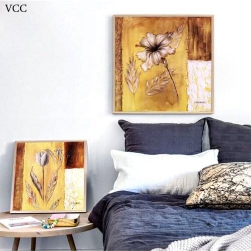 VCC Flower Canvas Prints,Canvas Painting,Paintings On The Wall,Wall Pictures for Living Room Home Decoration Picture, Wall Decor