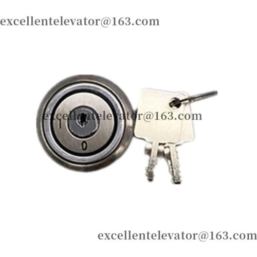 AN180 Lift Lock Switch with Key Power Lock Base Station Lock Use for Thyssen