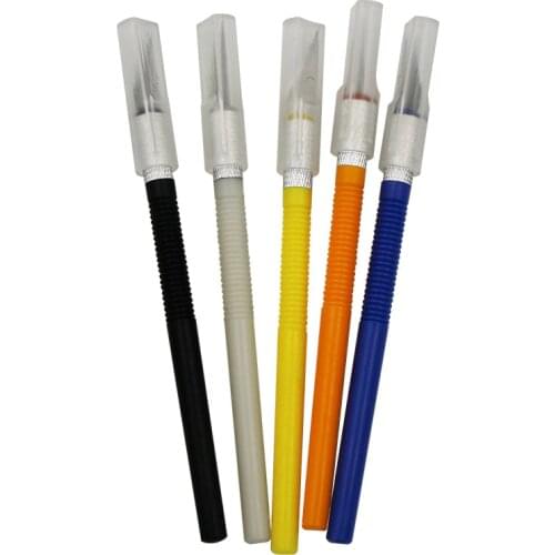 1Pcs Non-Slip Metal Blades Wood Carving Tools Fruit Food Craft Sculpture Engraving Utility Knife For Stationery Art Supplies