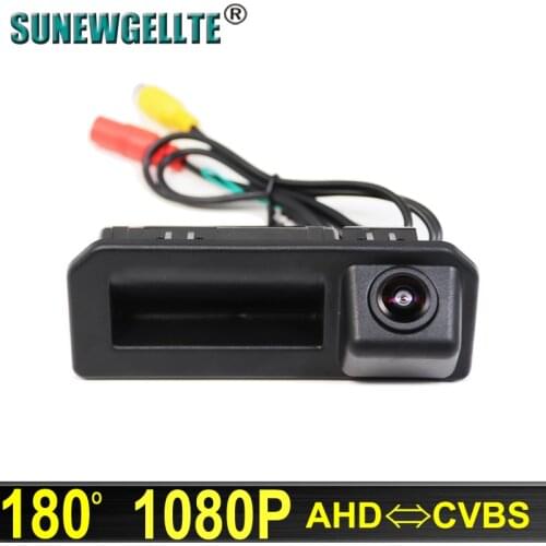 180° 1920x1080P HD AHD Vehicle Rear View Camera For VW Passat Polo Facelift Skoda Kodiaq Cayenne Bora Audi Q2 Q3 Q5 A2 A5 2018