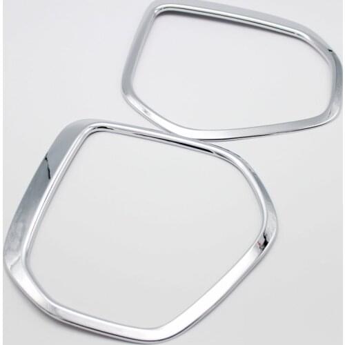 2pcs Car ABS Front Fog Lamp Light Cover trim For 2016-2017 Kia Sportage 2018