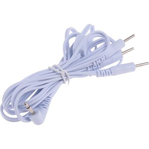 2021 Sex Toys Electric Shock Wire Electro Stimulation 2/4 Pin For Penis Ring Anal Plug Therapy Massager Accessories