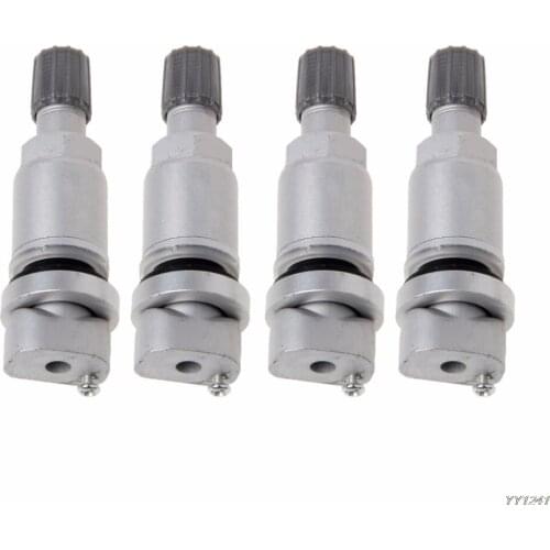 4xTPMS System Tyre Tire Pressure Sensor Valve Stem For Peugeot 407 407SW Tire Pressure Monitor Systems Kit