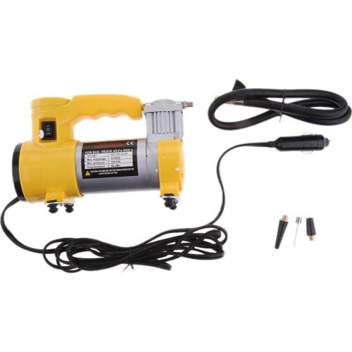 150PSI Mini Air Compressor 12V Car Electric Air Compressor Portable Tire Inflator Pump Gauge
