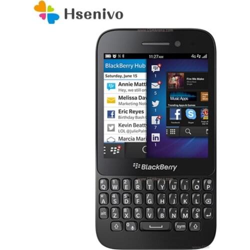 BlackBerry Q5 Refurbished Original Q5 Unlocked GSM / HSPA / LTE 3.1 inches Dual-core 5 MP Wi-Fi 8GB 2GB RAM Free ship