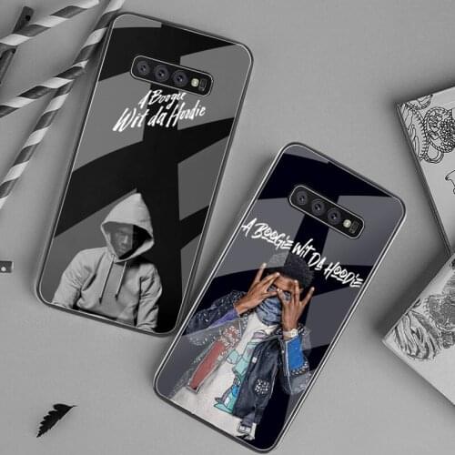 A Boogie Wit Da Hoodie Phone Case Tempered Glass For Samsung S20 Plus S7 S8 S9 S10 Plus Note 8 9 10 Plus