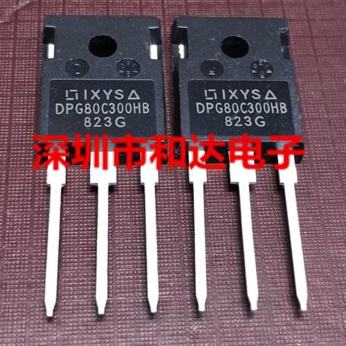 5piece) DPG80C300HB 300V 80A / FCH104N60F 104N60F 600V 37A / IXTH2N150 1500V 2A / G40M120DF3 STGW40M120DF3 1200V 80A TO-247