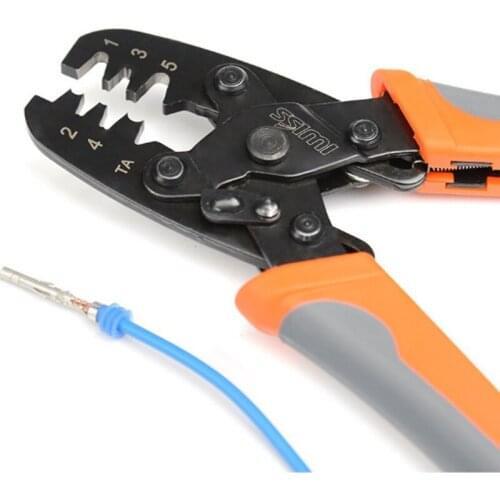 IWS-1424B Non Insulated Open Barrel Terminal Crimping Tool for Molex,Delphi,AMP/Tyco,Harley,PC/Computer,Automotive