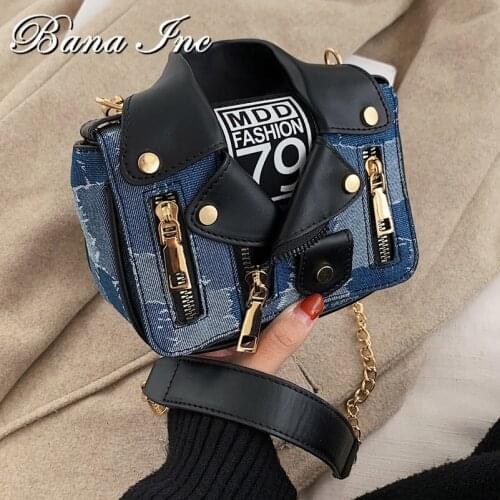 Fashion Crossbody Bag Women Denim Small Clothes Special Design Famouse Brand Denim Handbag Ladies Shoulder Bags Flap Purse