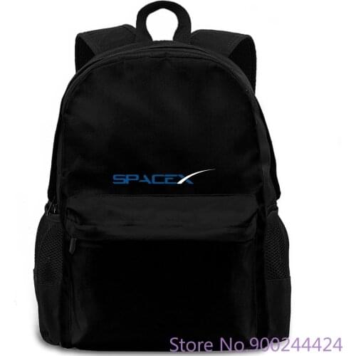 Space X Elon Musk Fan Space Agency Logo New 2018 Fashion Men O Neck Boy Men Trend backpack