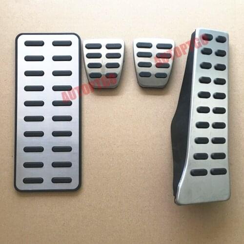 2016-19 No Drill Gas Brake Pedal Pad Cover For Hyundai Sonata SantaFe Mistra Tucson IX35 For Kia Sorento Sportage Optima K5 KX5