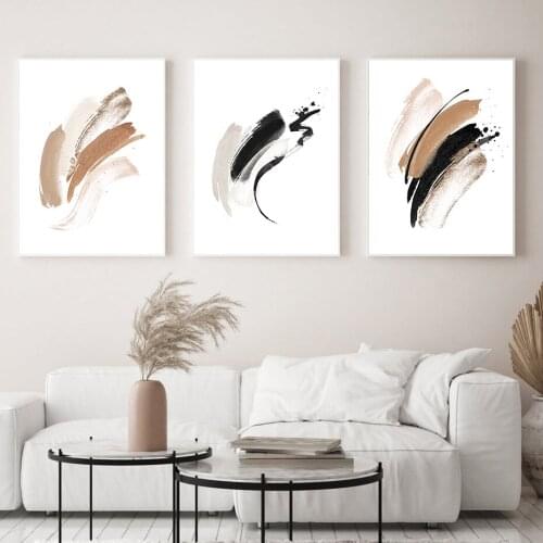 Abstract Texture Wall Art Terracotta Blush Pink Beige Poster Canvas Paintings Modern Pictures for Living Room Home Decoration