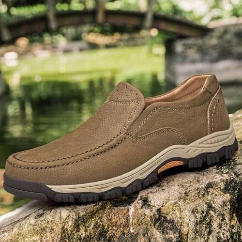 New loafers for black leather hot casual causal men casuales shoes de mens fashion man flat comfortable hombre 2020 Mens spring