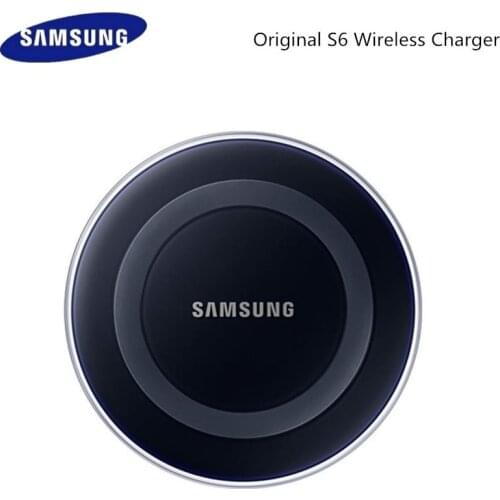 Original Samsung QI Wireless Charger Adapter 5V/2A Charger Pad For Galaxy S6 S7 EDGE S8 S9 S10 Plus Note 4 5 Iphone X XS XR