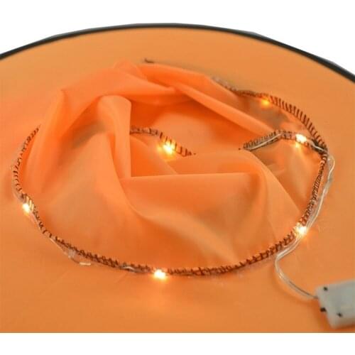 Glowing Hat LED Glowing Color Suspension Witch Costume Fashion Witch Hat Light Festival Christmas LED Beautiful