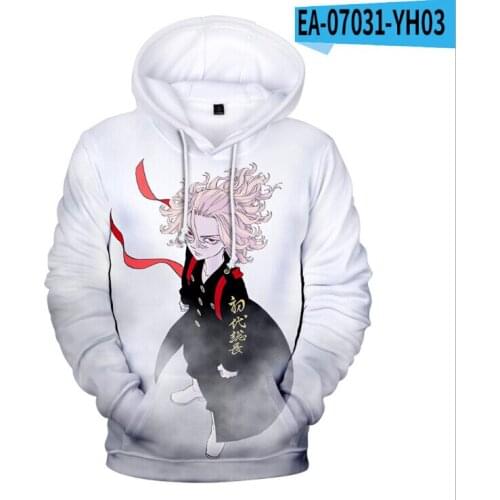 Tokyo Revengers Comic Men Women Hoodie 3D Print Fashion Streetwear Childen Sweatshirt Long Sleeve Hip Hop Pullover Harajuku Tops