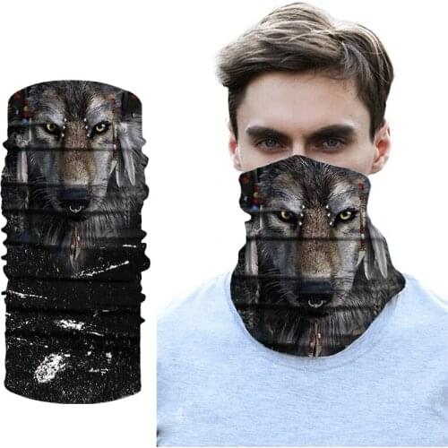 Outdoor Mask Balaclava Sunscreen Bicycle Motorcycle Magic Headscarf Wind-proof Air-permeable Skull Bandana Mascarillas Buffs
