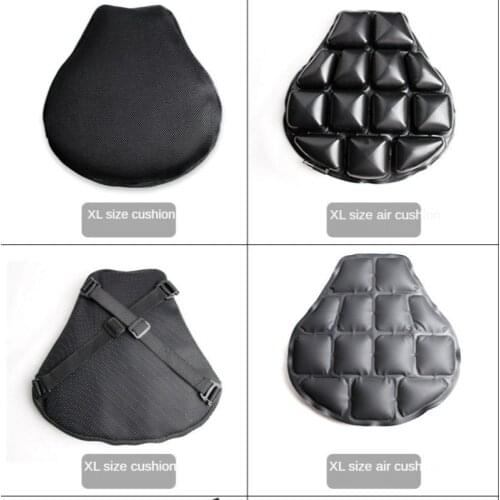 Universal Seat Cover 3D Airbag Cushion Motorcycle Accessories Universal Motorcycle Seat Cushion Airbag Covers Cushion Anti-Slip