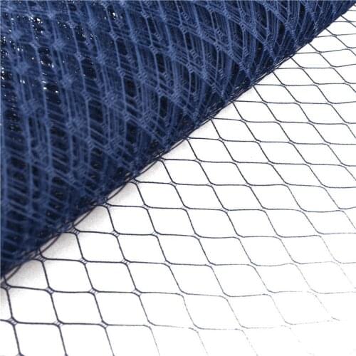 Navy or multiple colors for select 25cm Birdcage Veiling Millinery Hat Veil DIY Hair accessories fascinator veils 10yards/lot