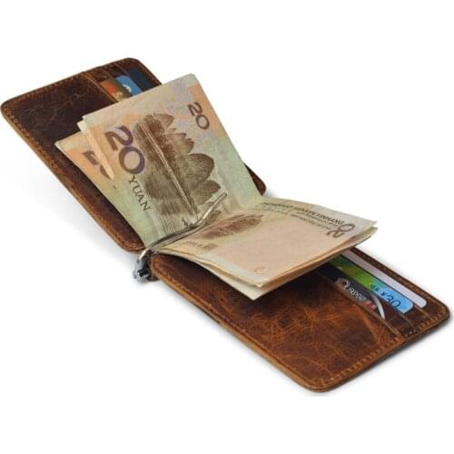 ZongShu Mens Money Clip Wallets