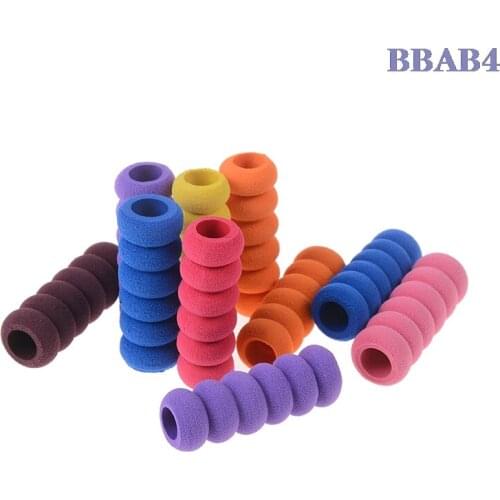 10Pc Anti-slip Sponge Pen Sleeves topper Pen Holder Diamond Painting Drill Pen Grip Pen Sleeve Set Painting Kit Accessory Random