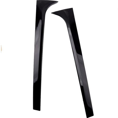 2Pcs/Set Car Rear Window Spoiler Canard Air Splitter Side Wing Fit For Skoda Octavia Estate 2014 2015 2016 2017 2018 2019