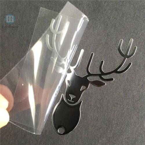 Custom Car Sticker Decal Silver Nickel Sticker with Factory Price Electroform Metal Nickel Stickers