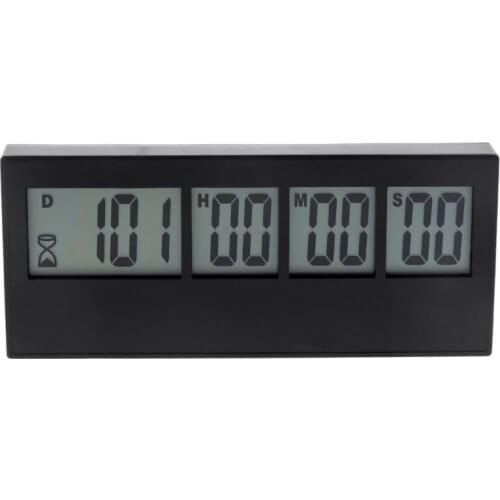 999 Days Countdown Clock LCD Digital Screen Kitchen Timer Event Reminder For Wedding Retirement Lab Cooking Kitchen Waterin63HF