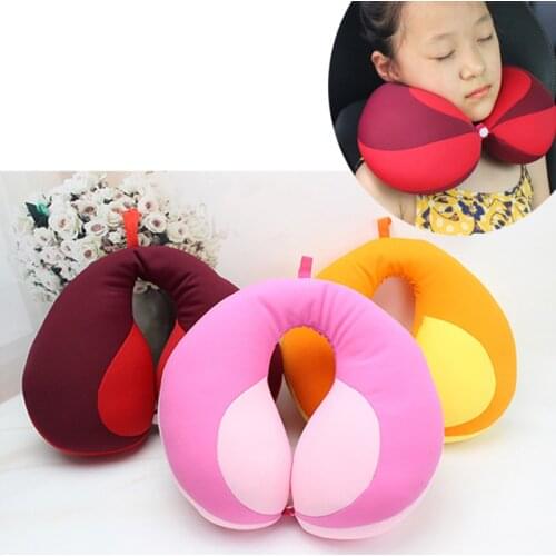 Baby U-shaped Pillow Pad Car Auto Safety Seat Pillow Protector Anti Harness Roll Pad Sleep Pillow For Kids Toddler Pillow