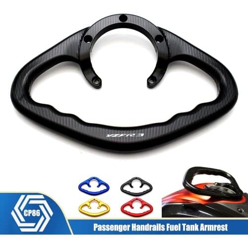 For YAMAHA YZF R25 R3 YZF-R25 YZF-R3 CNC Motorcycle Passenger Handgrips Hand Grip Tank Grab Bar Handles Armres