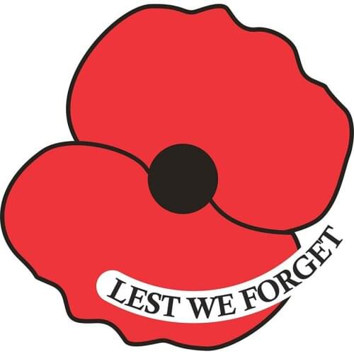 Poppy Flower Sticker High-quality Non-toxic Self-adhesive Waterproof Rainproof Car Refrigerator Decal For Window Decoration