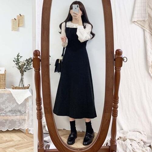 New S-XL Plus size Autumn Dress Girls Boho Party Female Vintage Dress Long Sleeveless sundress Women Dresses Long Robe Vestido