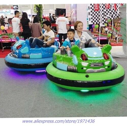 Amusement Device Park Equipment Kids Adults Laser Shooting Inflatable Collision Cars Crashproof Electric Bumper Cars