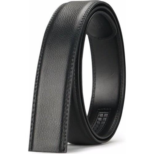 New Male Automatic Buckle Belts BLACK Brown Belt Brand Men High Quality Male Genuine Strap Jeans Belt Mens Belts Luxury 3.5cm