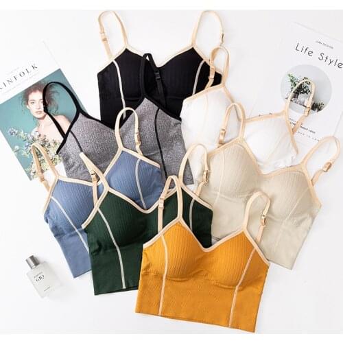 Sling Yoga Shirt Women Summer U-Shaped Beautiful Back Without Steel Ring Underwear Casual Breathable Fitness Exercise Sports Bra