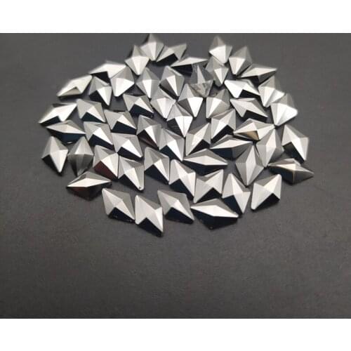 High Quality 100pcs/pack Crystals Nail Diamond Stone Mine black Design Glass Rhinestones For 3D Nails Art Decorations