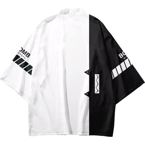 Kantai Collection Hoppou 3D Printing Japanese Kimono Haori Yukata Cosplay Women/Men Fashion Summer Cool Short Sleeve Streetwear