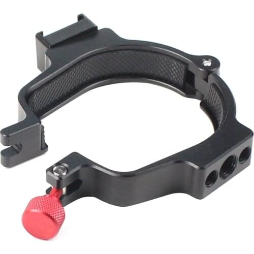 1/4 Stabilizer Expansion Clip Ring Adapter for Mounting Monitor Mic LED Light for feiyu SPG2 G6 G6plus for DJI RONIN SC Gimbal
