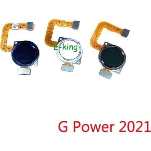 10PCS For Motorola Moto G Power 2021 XT2041 Fingerprint Reader Touch ID Sensor Return Key Home Button Flex Cable