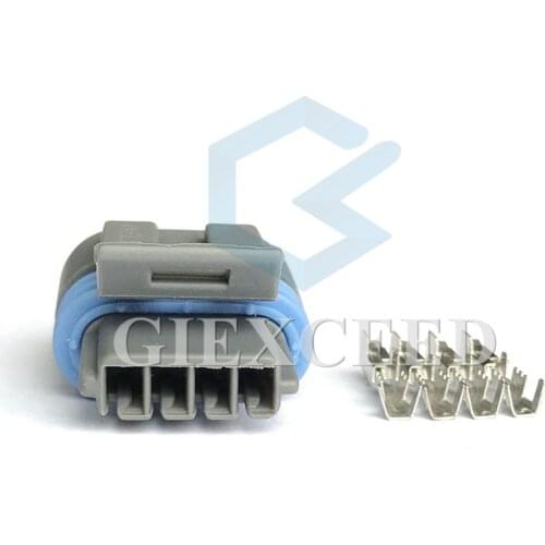 2 Sets 4 Pin 12162833 12162834 Packard Metripack 150.2 Sealed Waterproof Female Connector Assembly For Delphi