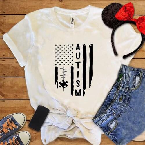 4th of July Women Street Style Tops Female American Flag Graphic Crewneck Tee Unisex Independence Day Plus Size Fashion Shirt