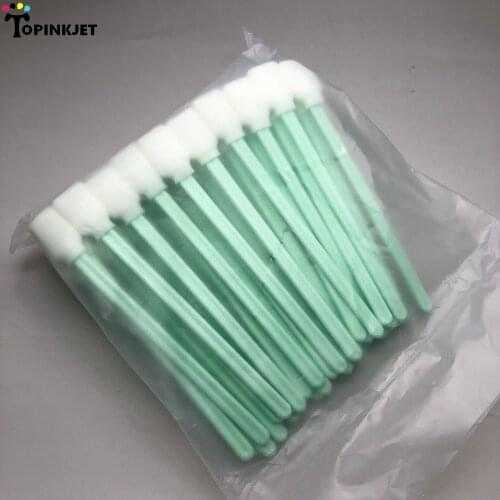 50PCS Inkjet Printhead Cleaning Foam For Epson Roland Mimaki Mutoh Cleaning Tool Printhead Cleaning