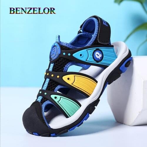 BENZELOR kids sandals for boys girls shoes children 2021 summer outdoor Non-slip Comfortable child sandles sandalia sandalias