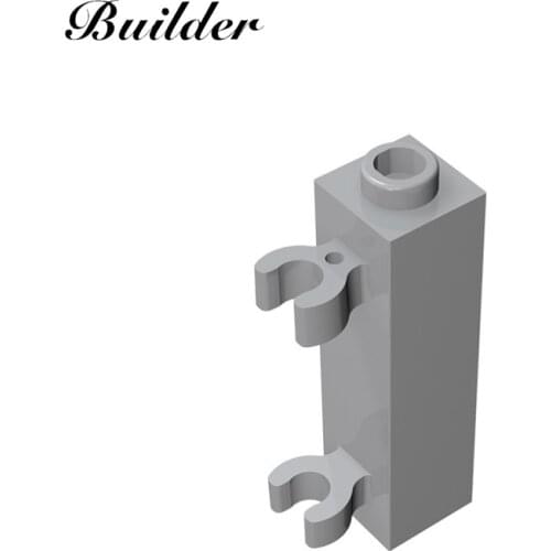 Building Blocks 60583 1x1x3 Single Side with Two Horizontal Clamp Bbricks 10 PCS MOC Compatible With Brands Toys for Children