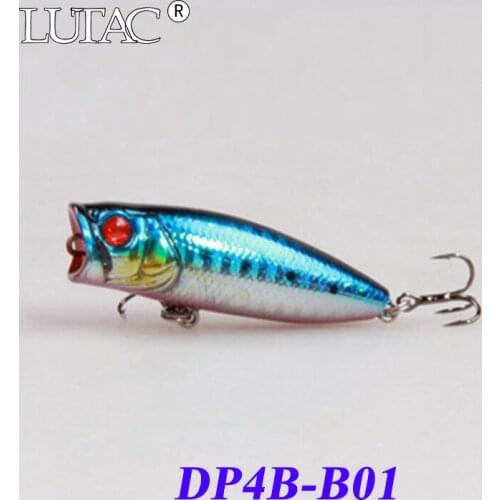 LUTAC 80mm 18.7g Popper quaility lure crankbait floating Artificial hard Peaca Fishing Shop